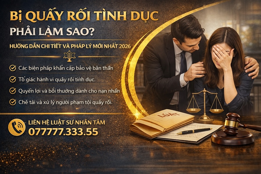 bị quấy rối tình dục phải làm sao?